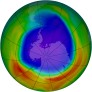 Antarctic Ozone 2007-09-25